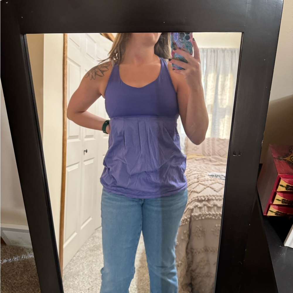Lululemon Athletica Purple Tank Top